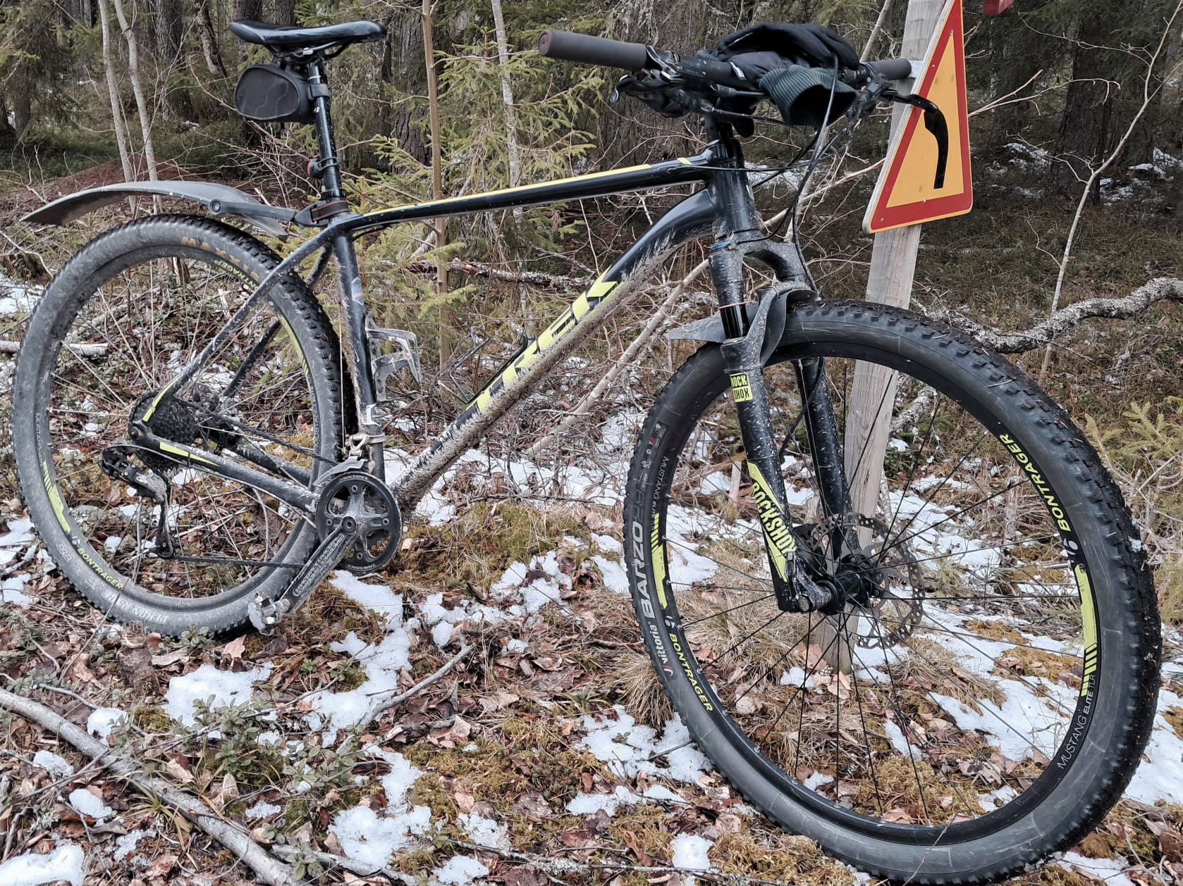Puolivälin lyhyt tauko. Kuraista on!